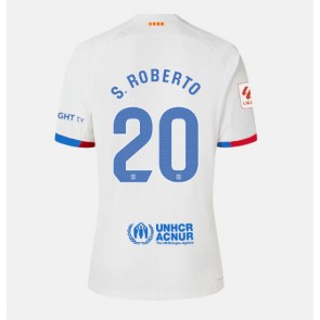 Barcelona Sergi Roberto #20 Replika Udebanetrøje Dame 2023-24 Kortærmet